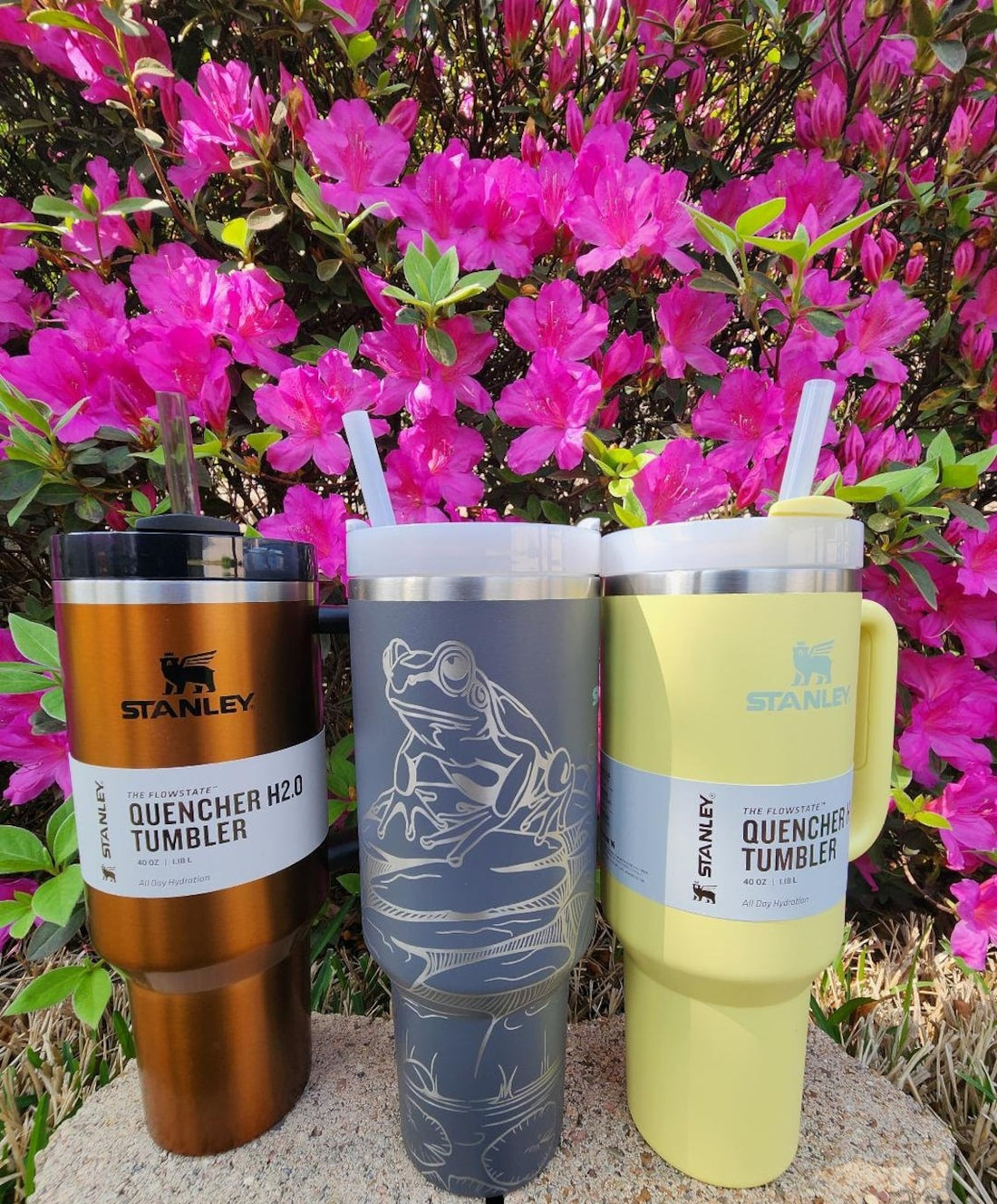 Stanley 40oz Quencher, Insulated Tumbler, Travel Mug, Personalized